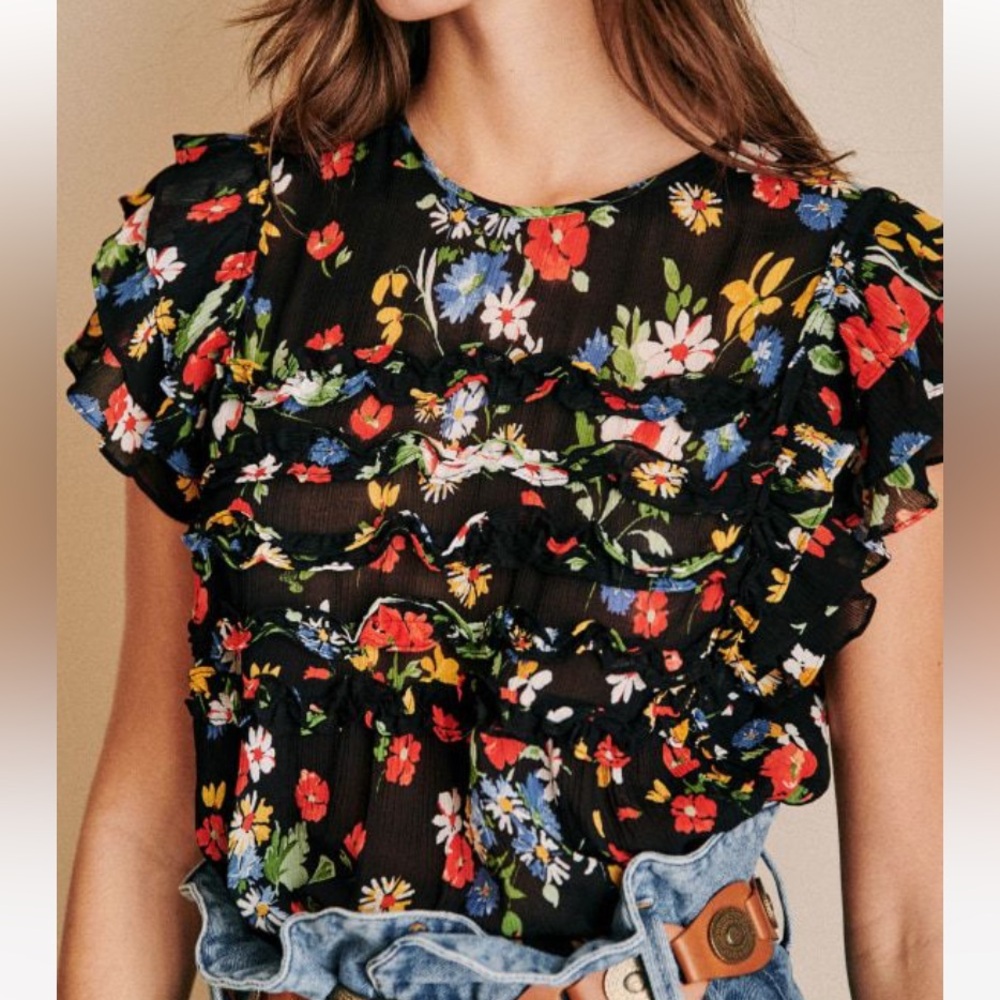 Sezane Melie Blouse
